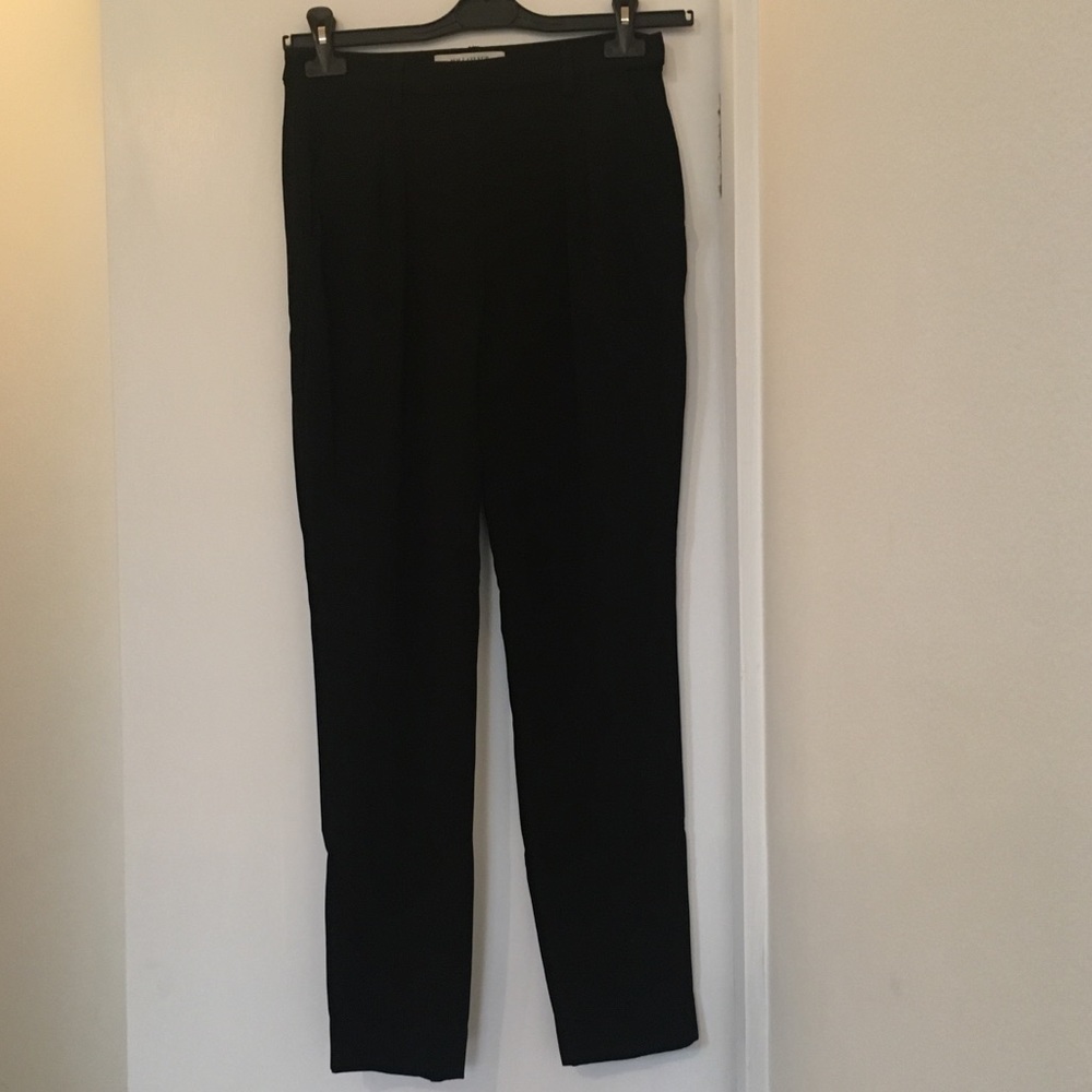 MM.LaFleur Black Straight Leg Work Pants